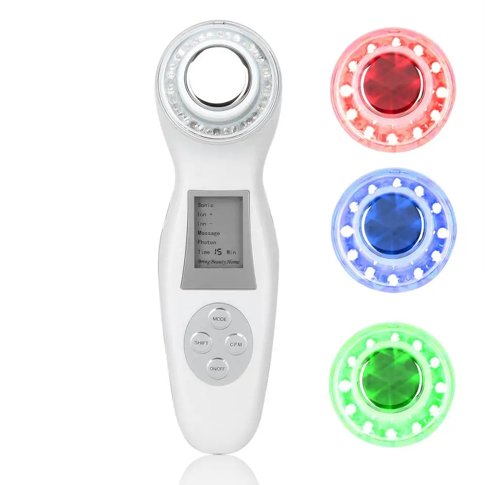 Professional 3Mhz Ultrasonic Massage Deep Cleansing Personal Skin Care Beauty Device Instrument