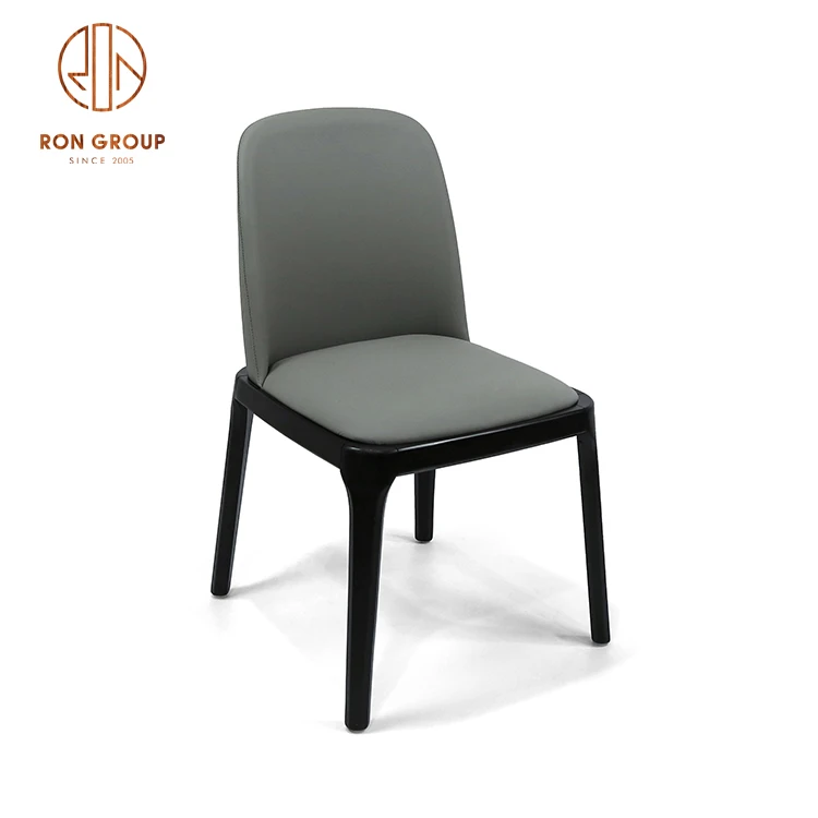 High Quality Indoor Home Hotel Restaurant Furniture PU Leather Upholstery Seat And Back Dinning Chairs