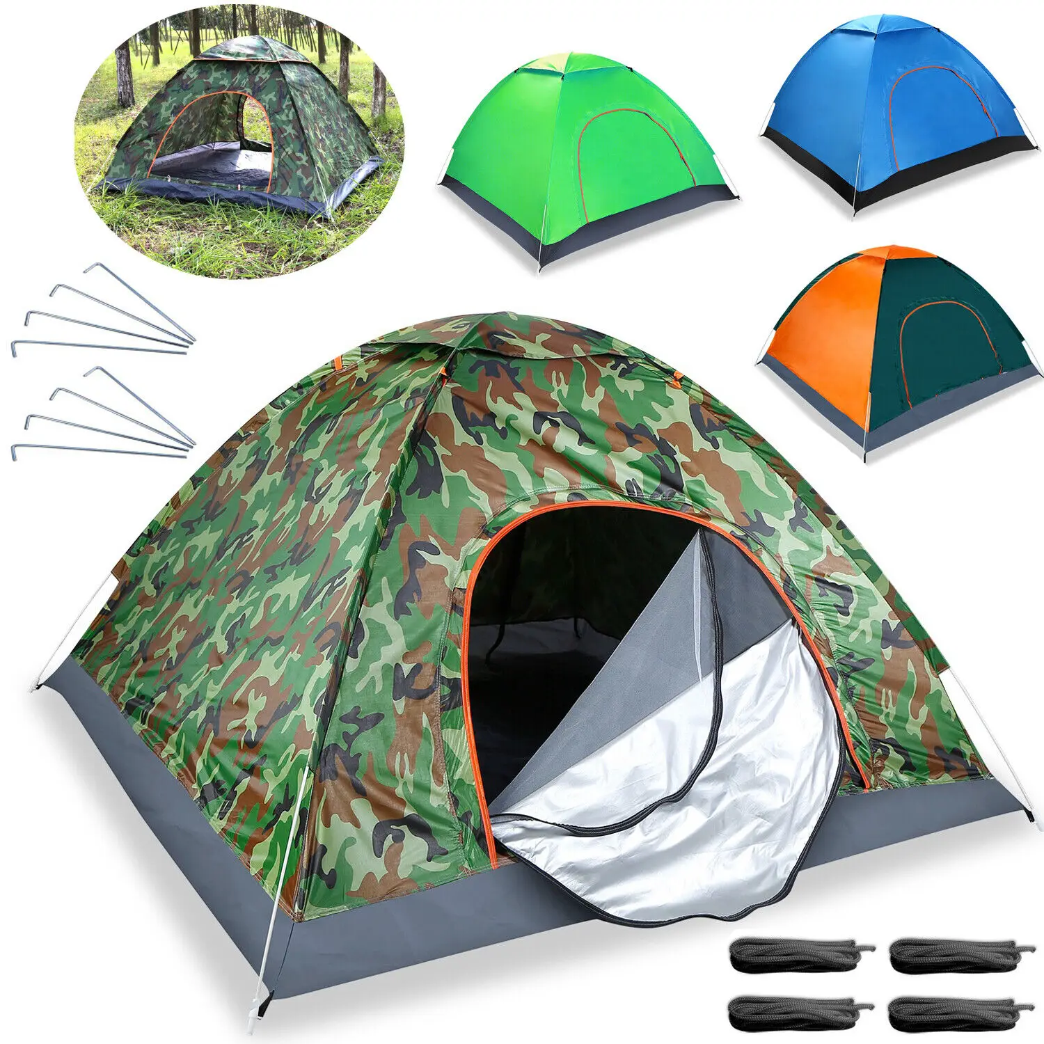 Wholesale Portable Hot Sale Ultralight 2 person hiking double layer winter outdoor camping tent