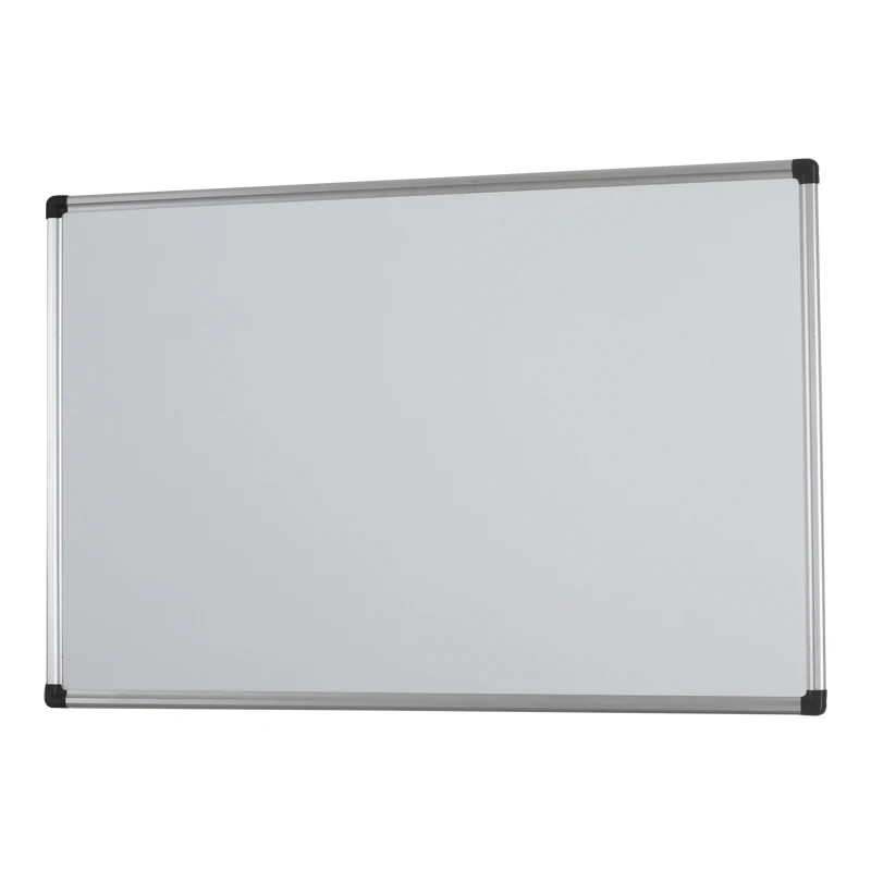 Teaching office magnetic glass bracket board double-sided flip whiteboard mobile writing board tempered glass message board