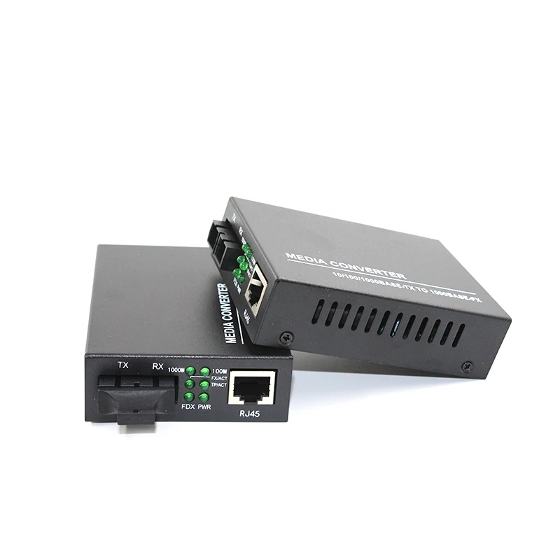 
OEM Single mode dual fiber Gigabit photoelectric converter /10/100/1000Mbps SM dual fiber 40km optical fiber equipment 