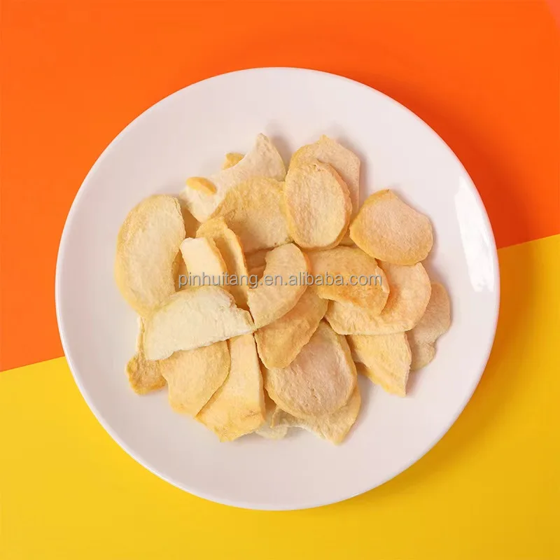 1kg frozen yellow peach sliced dried fruit chips freezing dried FD with cooling