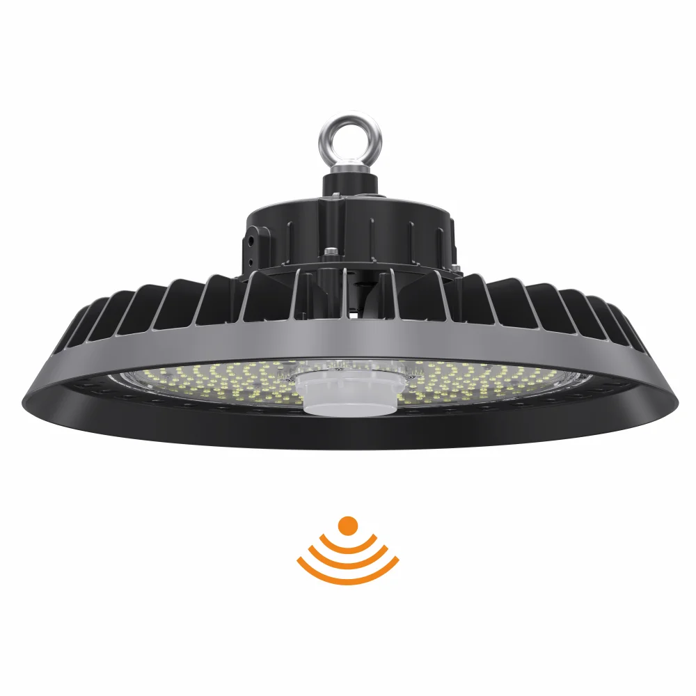 IP65 НЛО светодио дный Мачтовый светильник с Подключите датчик 100W 150w 200W подвесной типа High Bay