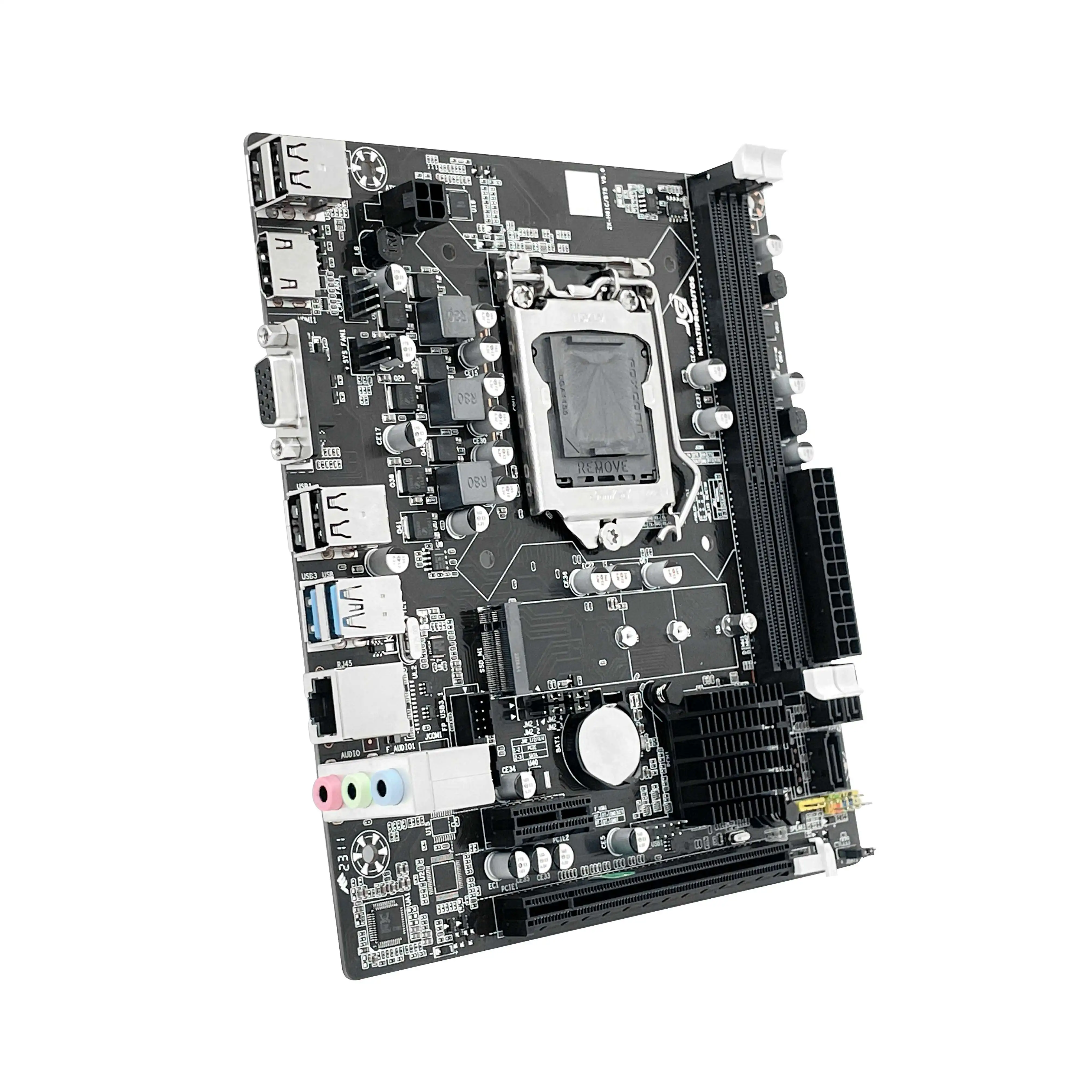 Материнская плата H61 материнская для настольных ПК поддерживает M.2 DDR3 Memory SATA 3 0 VGA Interface LGA1155 OEM Настраиваемые Материнские платы