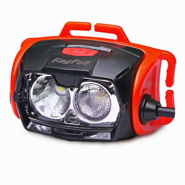 Most Powerful 6 Modes Infrared Sensor Waterproof LED Headlamp Rechargeable 395 lumens