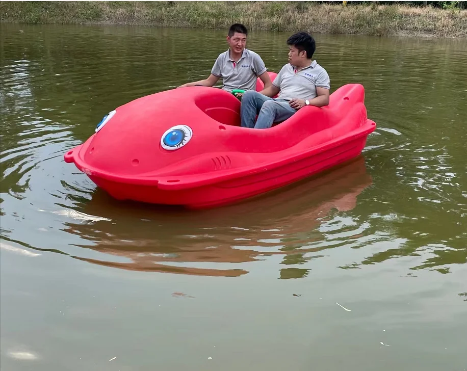 Hot Sale Sea Beach Fitness Games 2 Person Pedal Boat Polyethylene Water Bike