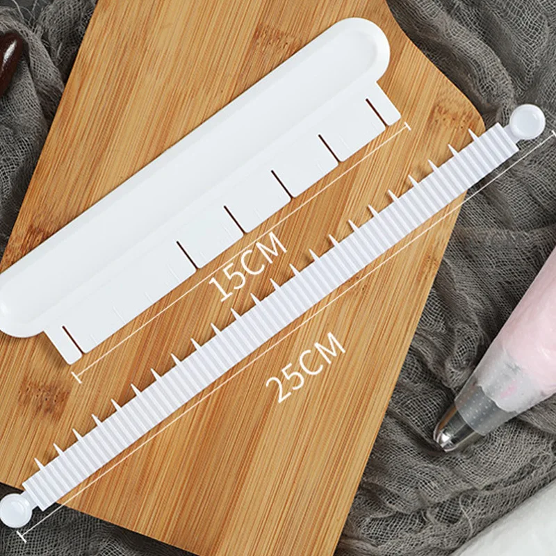 Fondant Cake Arc Ruler Decorating Graduated Scale Cake Baking Measure pastry art cake Tools Marker Dividing Set