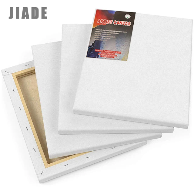 Art Supplies Customized Size A1 A2 A3 A4 Pine Wood Cotton Canvas Blank Stretched Canvas 16x20 Artist Canvas Boards for Painting