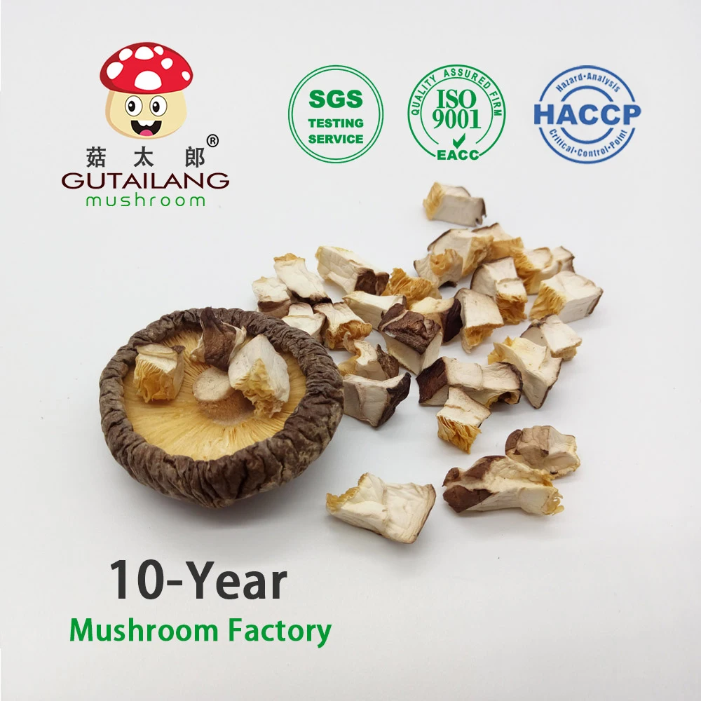  Высушенные грибы Shiitake (8*8) кубики грибов в