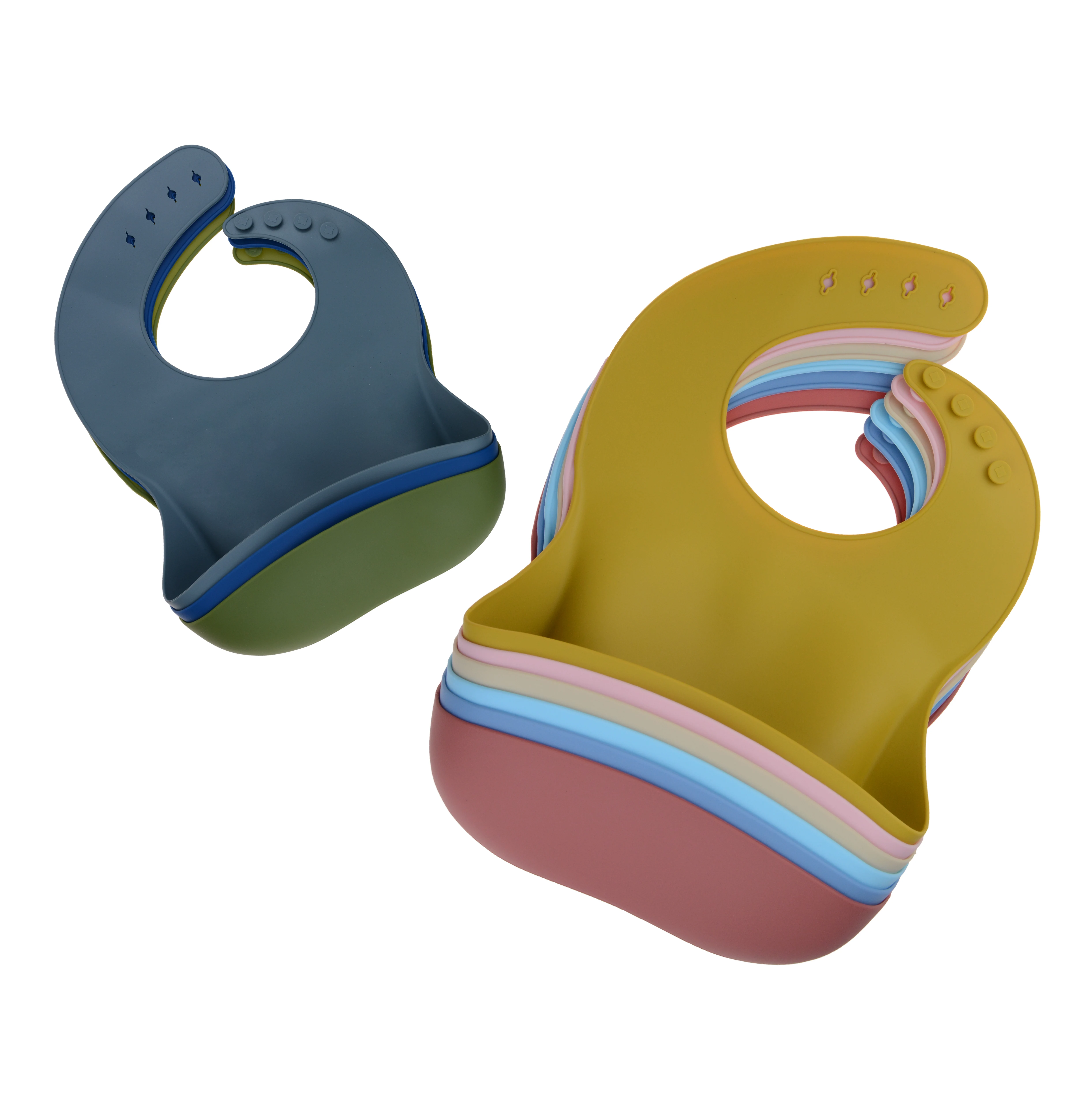 Самые продаваемые товары 2023 года детский продукт Esay силиконовые детские нагрудники без бисфенола А водонепроницаемые