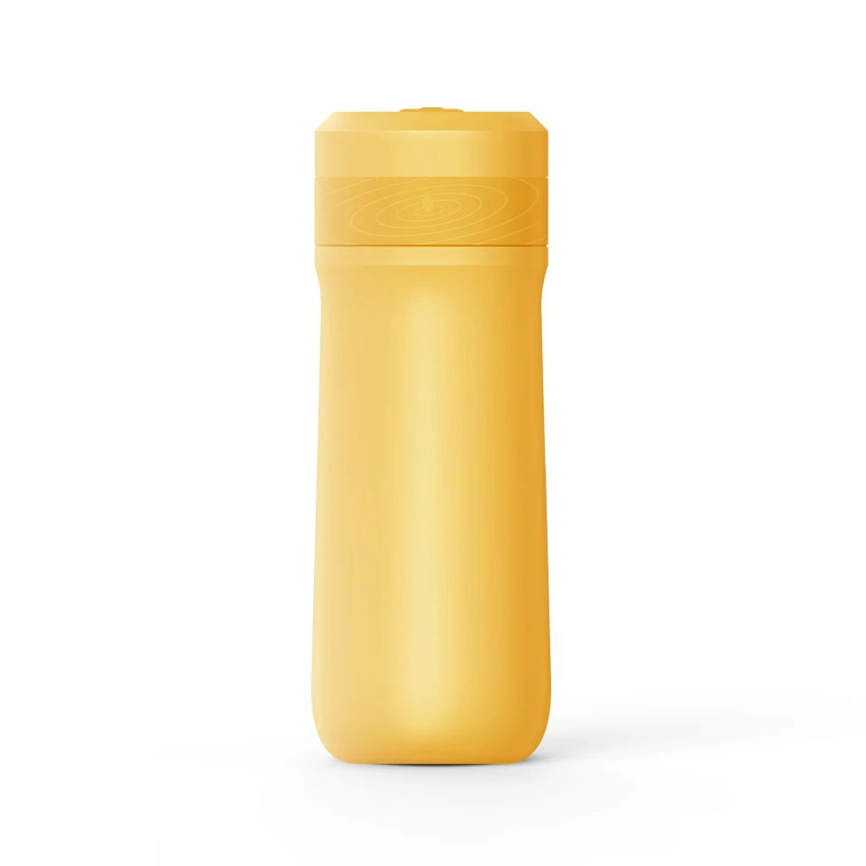 Hot sell double wall insulated stainless steel 320ml 2 IN 1 vacuum french press travel mug  wholesale tea maker Gasket Filter