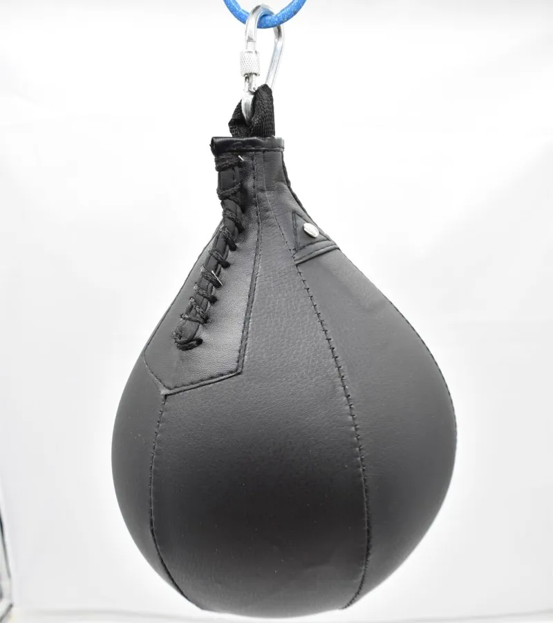 Boxing Punch Bag Pear Shape PU Leather Punching Training Speed ball Training Ball Swivel Boxing Punch Bag Speed bag