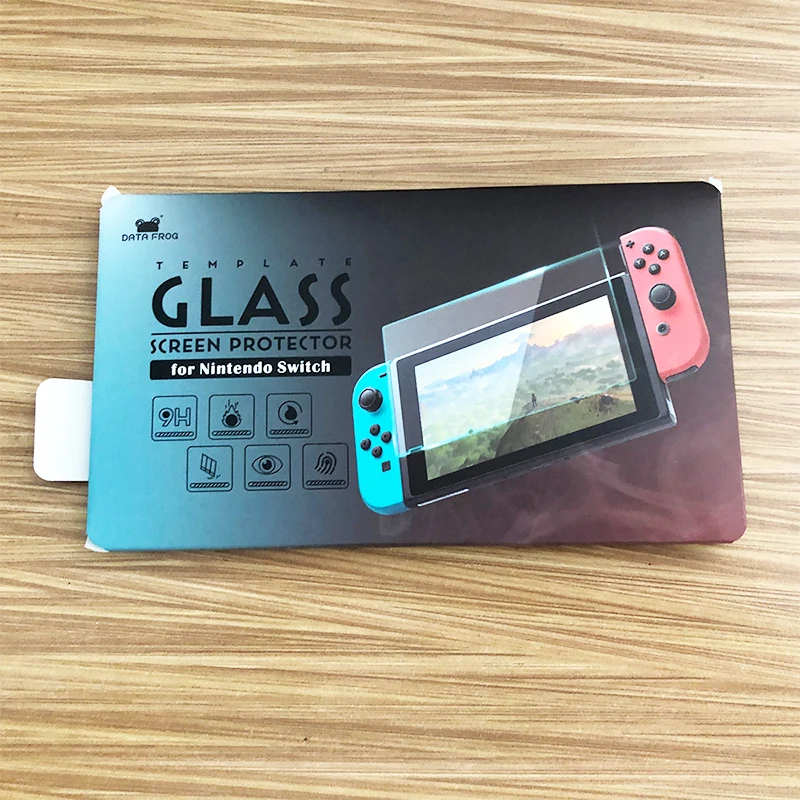 2 упаковки 9H закаленное стекло для защиты экрана Nintendo Switch Защитная пленка NS аксессуары