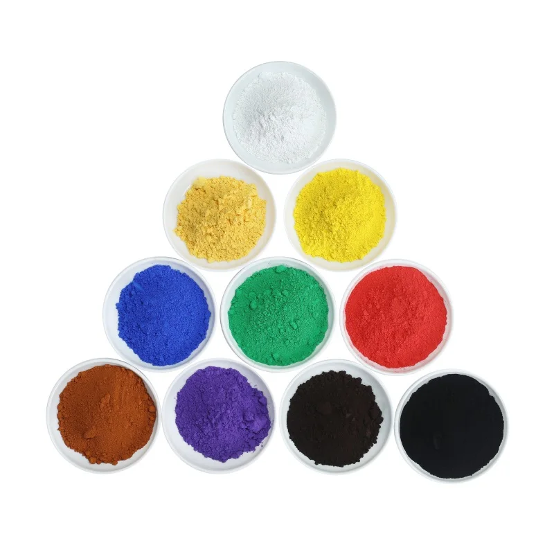 Iron oxide pigment building dye color brick concrete with 740 iron oxide black