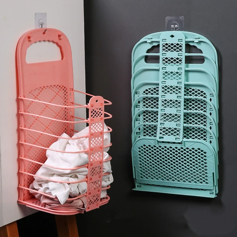 Dirty Clothes Basket Laundry Hamper Bin Foldable Plastic Woven Cotton Collapsible Large Small Decorative Organizer Mesh