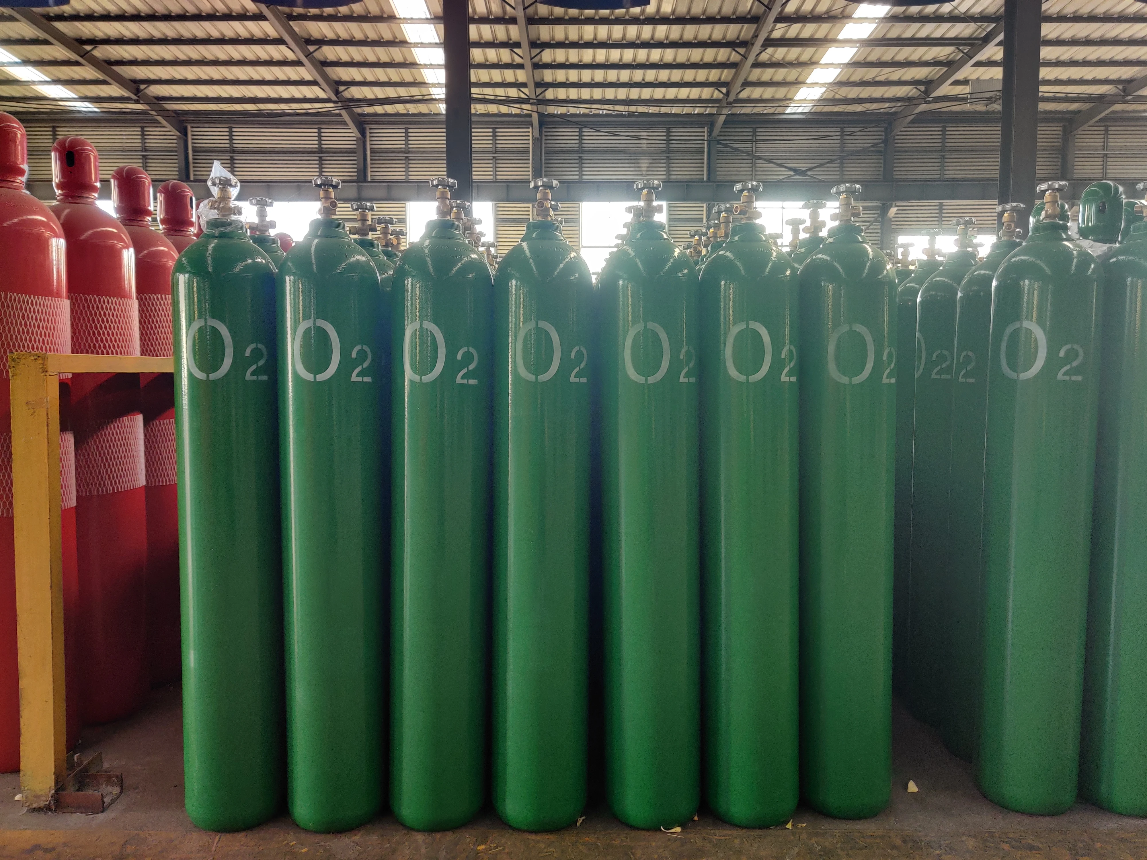 ISO9809-3 High Pressure Chlorine Hydrogen CO2 Argon Gas Cylinder