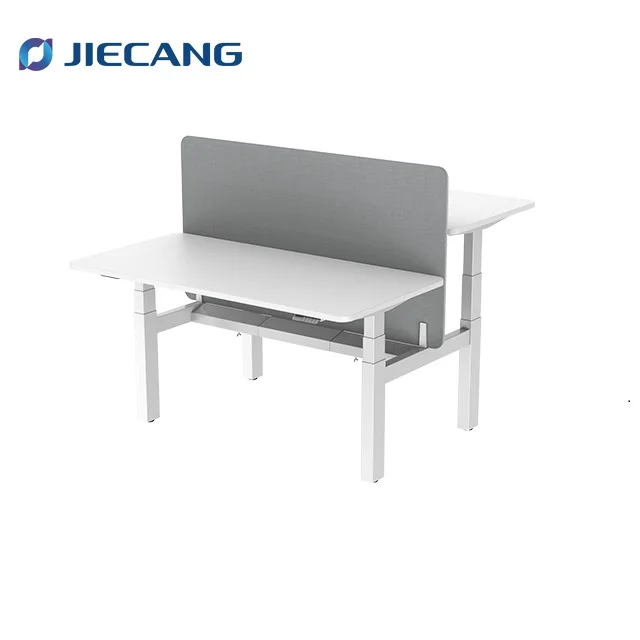 JIECANG Manufacturer Home Office Table Frame Adjustable Height Four Legs Sit Stand Desk Mechanism