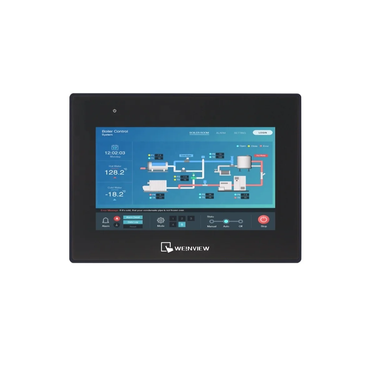 New Industrial control panel 7 inch HMI & PLC screen touch screen Integrated RS485 remote motor controller and display HMI PLC