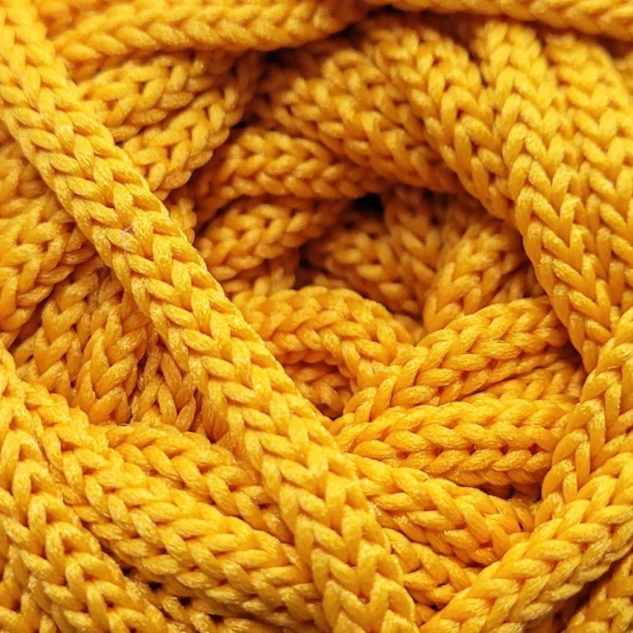 wholesale polypropylene yarn 4mm hollow cotton yarn for crochet bags