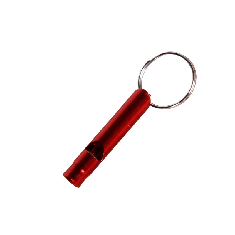 Pet Products Training Aluminum Dog Whistle Prevent Pets from Lost Training Whistle Colorful Pet Products Training