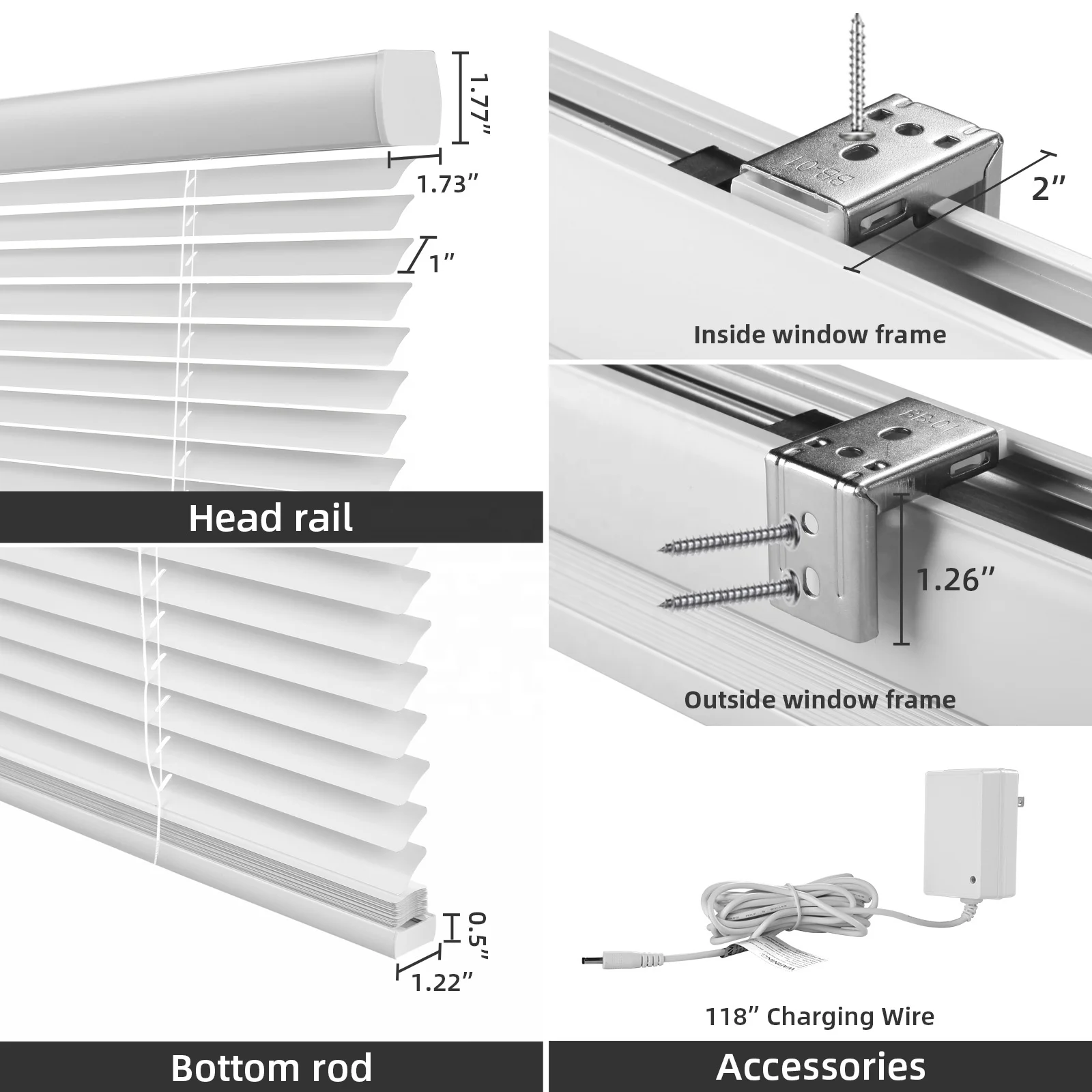Aluminum Smart Blinds automatic venetian window blinds for window motorized electronic Venetian blind