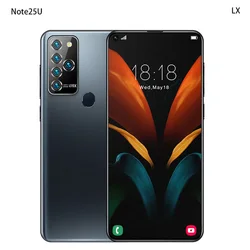 Смартфон Note25U 12 Гб + 512 ГБ OLED-экран 7 2 дюйма Android 10 0 телефон смартфон с разблокировкой по