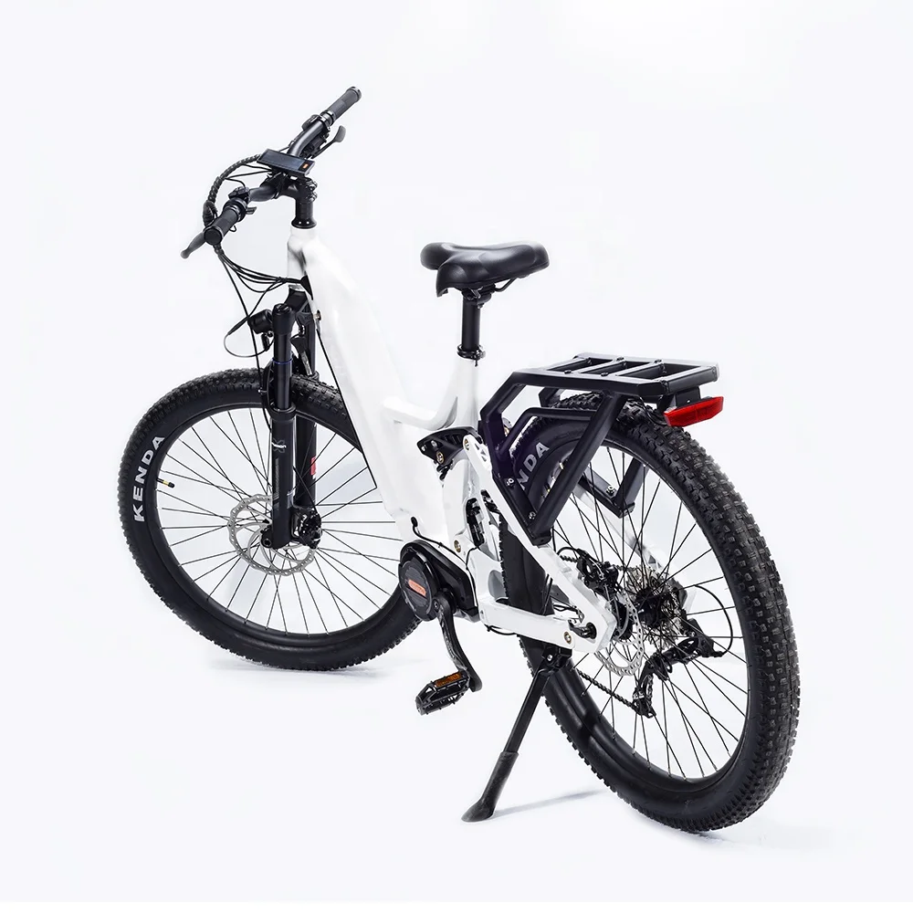 Супер Bafang G510 48 в 750 Вт 1000 Средний приводной электродвигатель велосипед 27 5*2 3 винтажный внедорожный ретро Электрический 14 Ач Аккумулятор для электровелосипеда