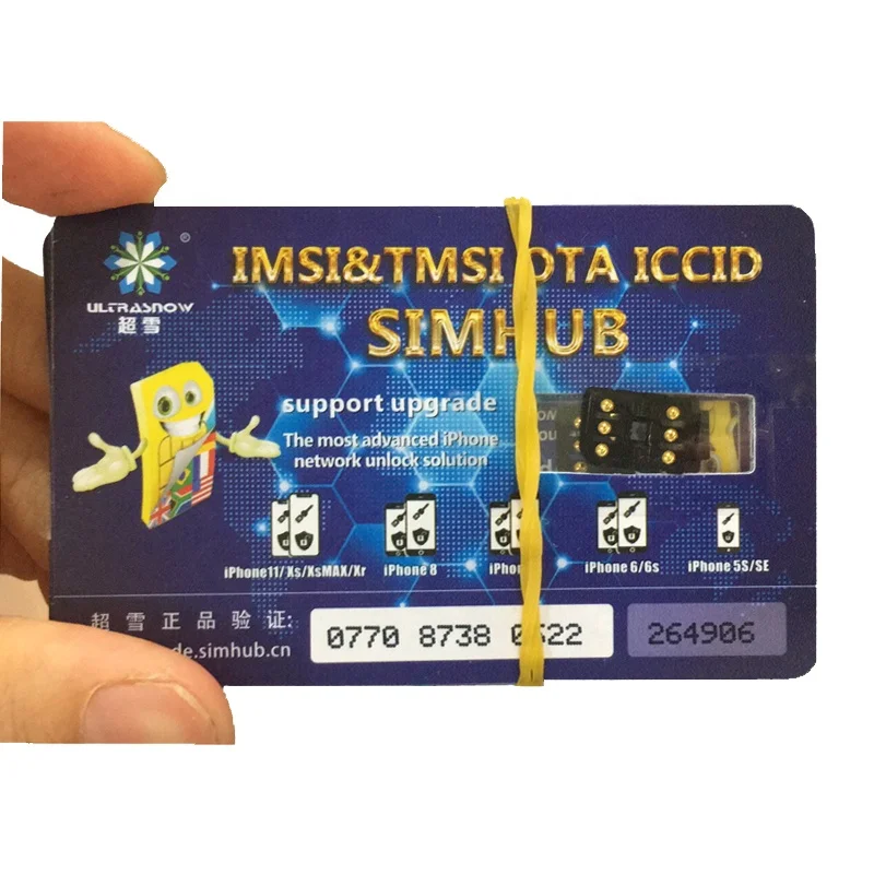 Heicard type A sim card for 6sP/7/7P/8/8P/X/XS/SE SIM Card Tool IOS15