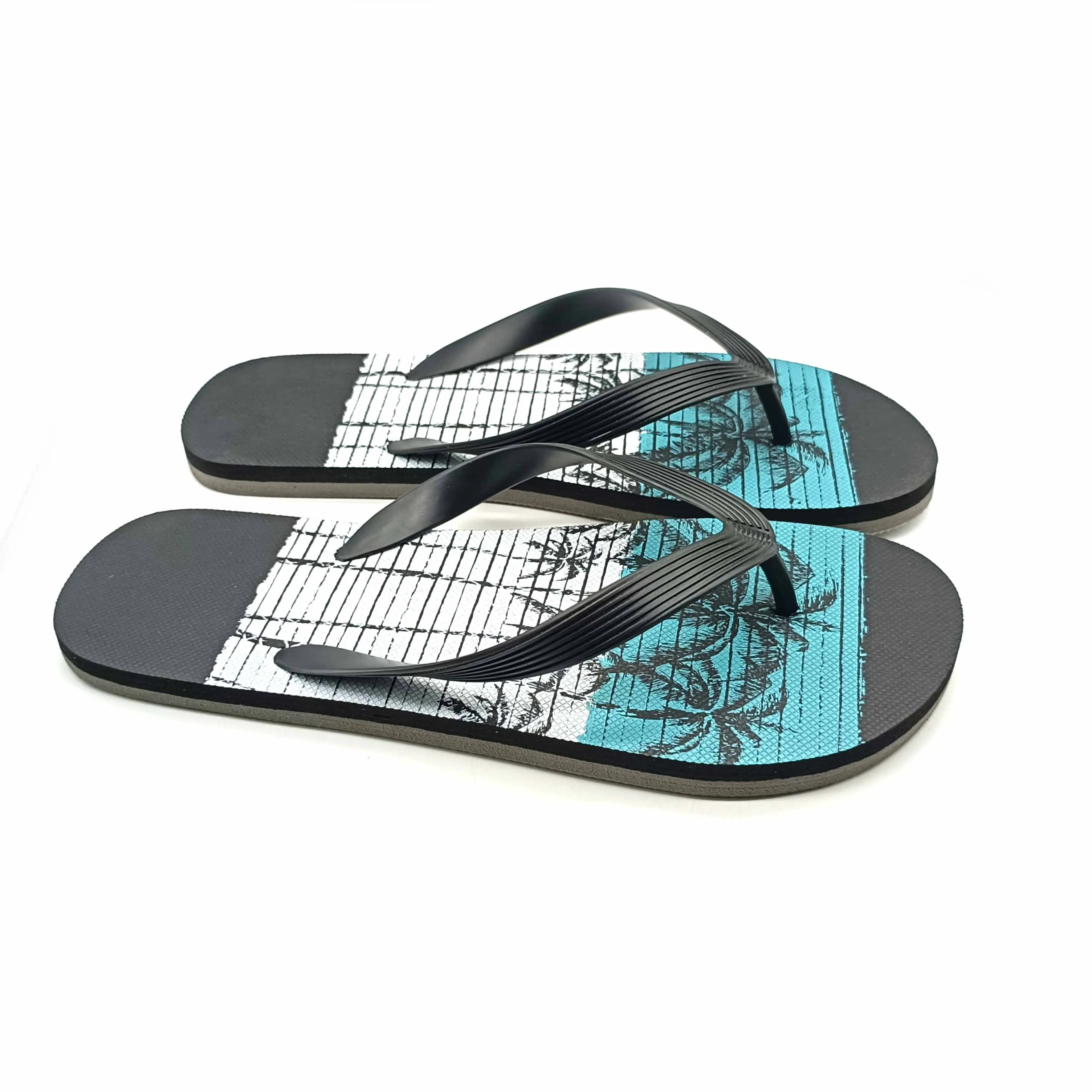 Rubber Flip Flops High Quality Slide Slippers Custom Printing Flip Flops