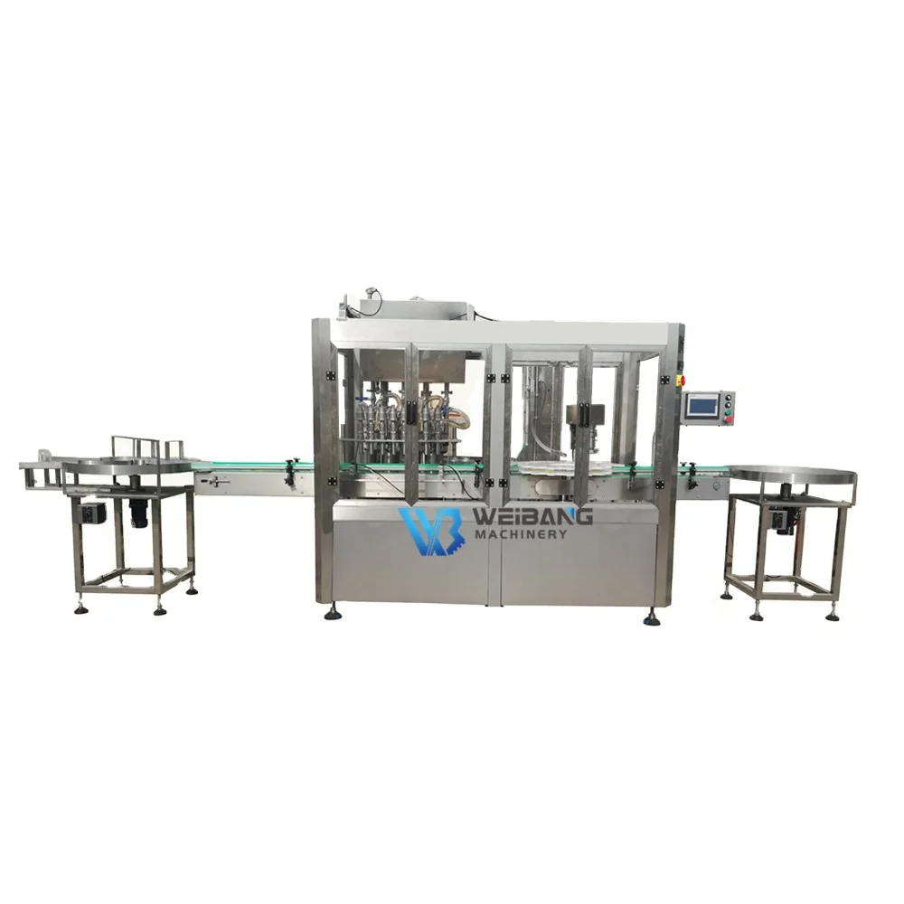 WB-NJ8 50ml 100ml 200ml 500ml chili sauce ketchup bean paste pork sauce jam automatic thick sauce filling machine