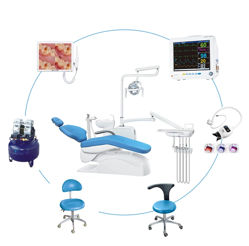 Kegon dental unit Selling cheap dynamic portable dental unit dental unit led lamp