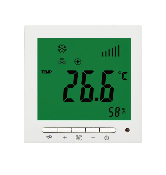 okonoff anti-condensation dew-point thermostat ceiling capillary radiation room thermostat with RS485 modbus