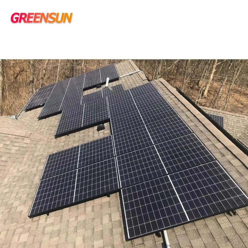 Greensun Bifacial Perovskite солнечная панель 700-730 Вт электростанция с солнечными панелями