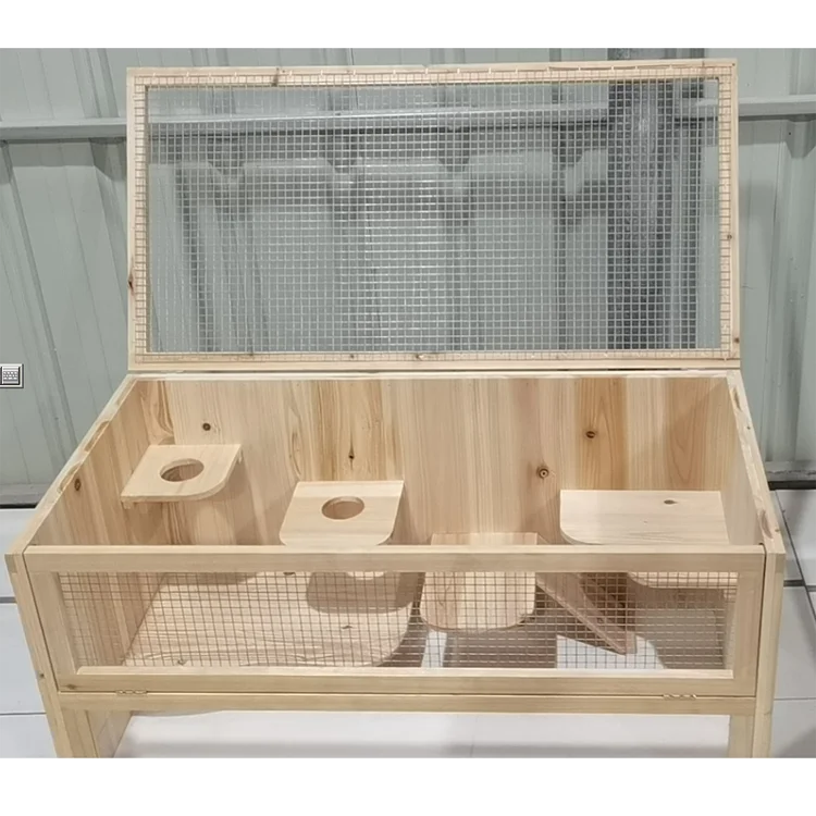 New Design Pet Furniture Hamster Cage Wood Cages for Hamsters