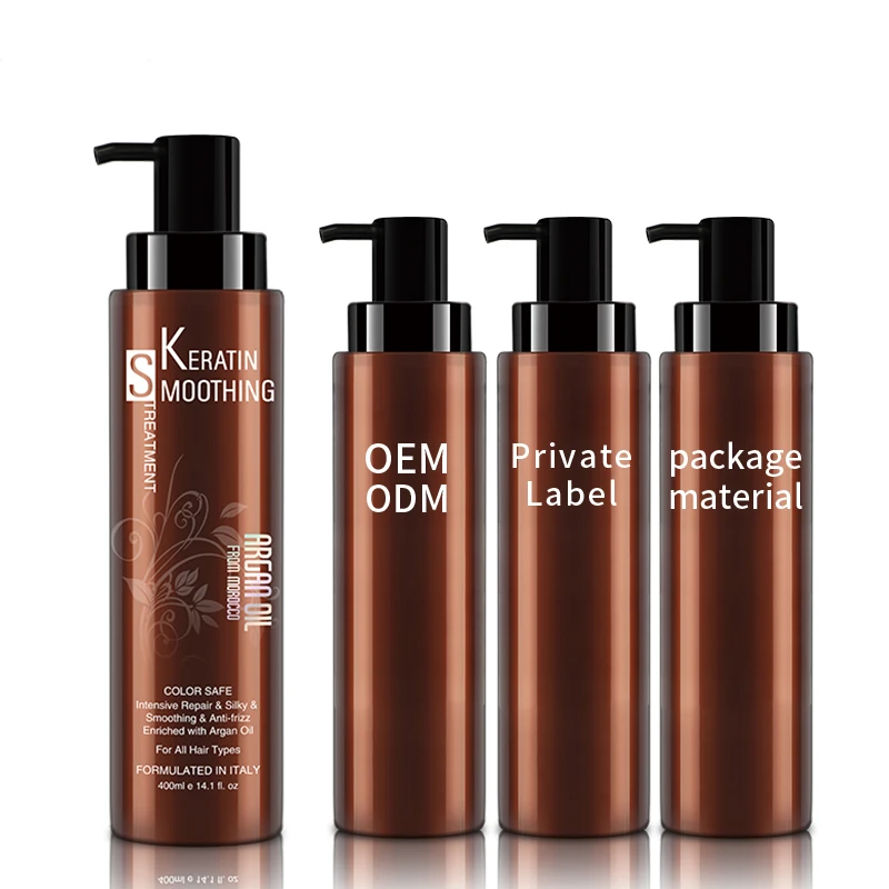 Private Label Oem Keratin Hair Straightening Brazilian Long-Lasting Styling Hair Straightening Cream