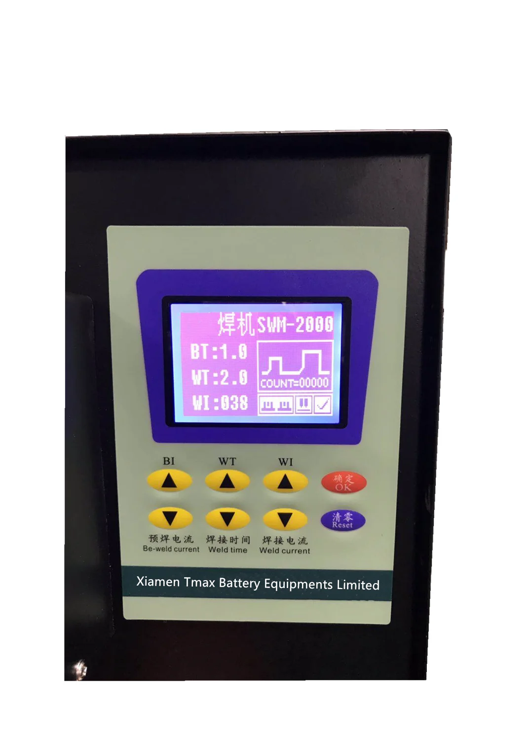 TMAX Manual Lithium Cylindrical Battery Cell Spot Welding Machine Nickel Plated Strip Sheets Welder