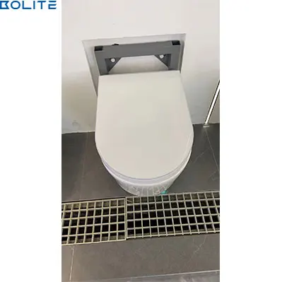 One Piece Intelligent Toilet Seat Digital Display Foot Sensor Luxury White Bathroom Toilet Intelligent Toilet For Home