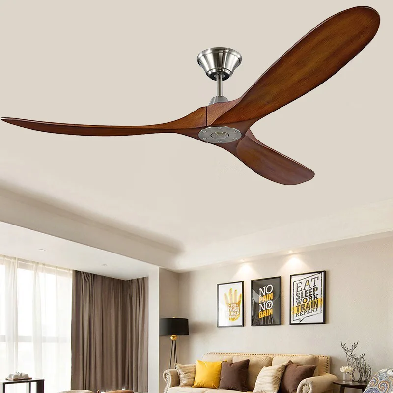 Modern Nordic Fancy 3 Best Wood Wooden Blade 60 Inches Energy Saving  Decorative Ceiling Fan