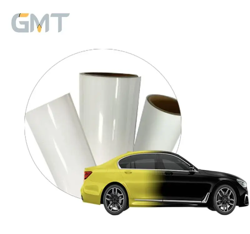 GMT Car Wrap Vinyl PVC Film 1.52*18m Polymeric Vinyl Material  Color  Car Wrap