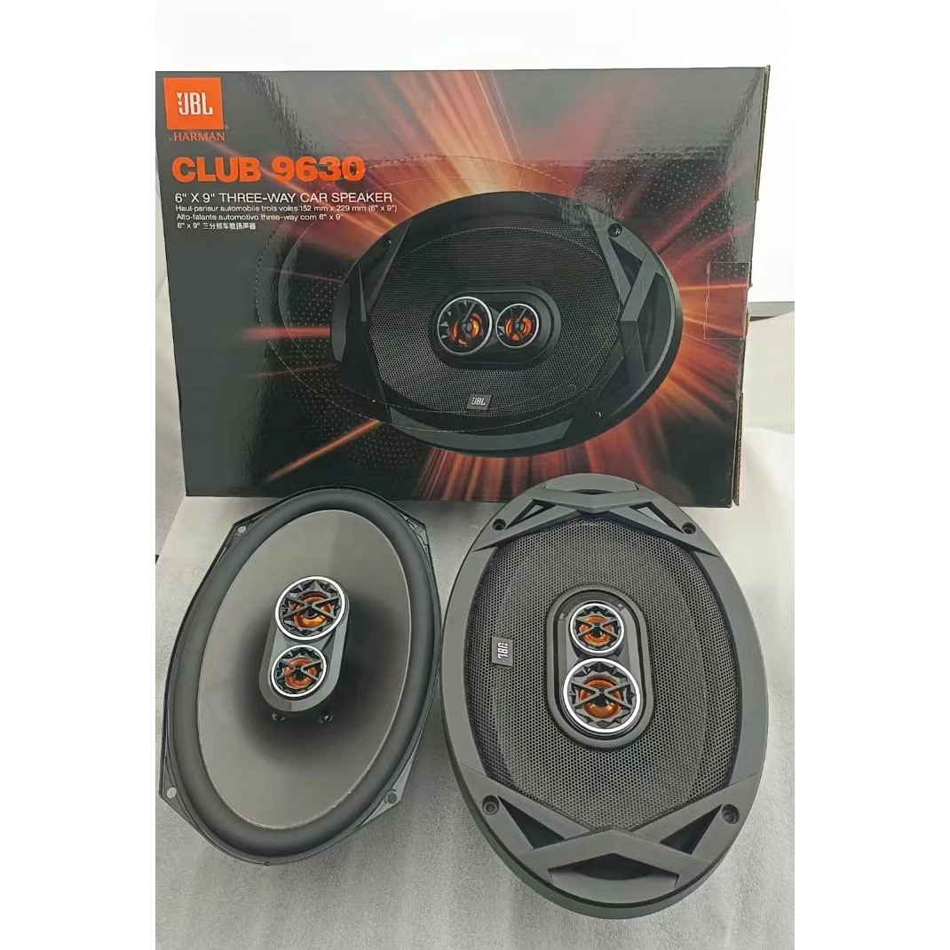 Оригинальный автомобильный динамик JBL CLUB 9630 6x9 дюймов, двухстороннее коаксиальное автомобильное акустические колонки