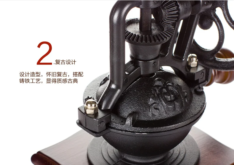  Amazon Лидер продаж портативная ручная компактная кофемолка керамическая из нержавеющей стали кофейная мельница с индивидуальным логотипом Power Rohs