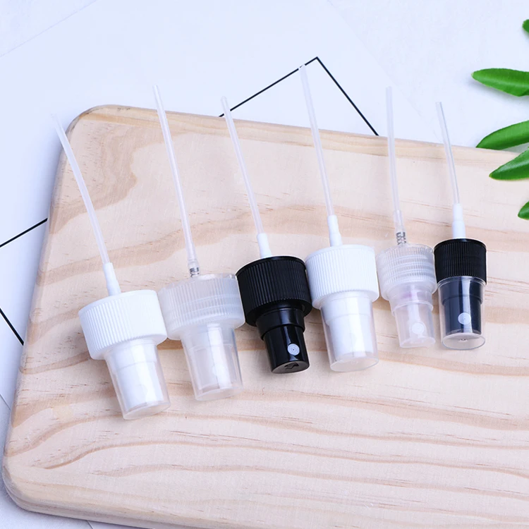 In Stock 20/410 Cosmetic White PP Plastic Press Mist Sprayer Pump for Perfume Alcohol Spray Ready To Ship