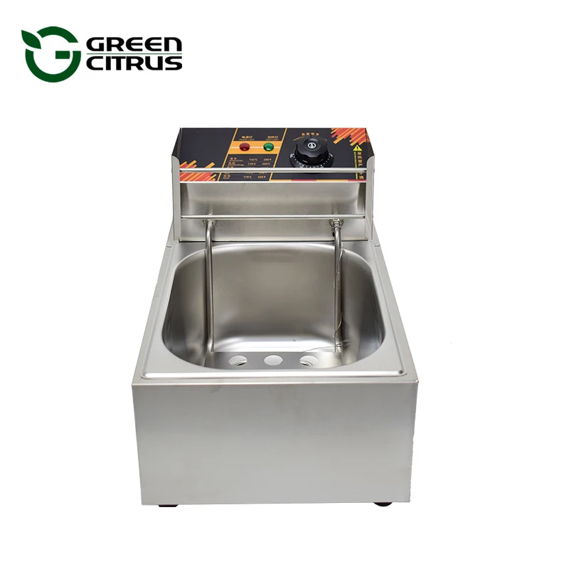 Fast Food Cooking Machinery For KFC Broasted Electric Pressure Single Tank Fryer Deep Fried Chicken Machine