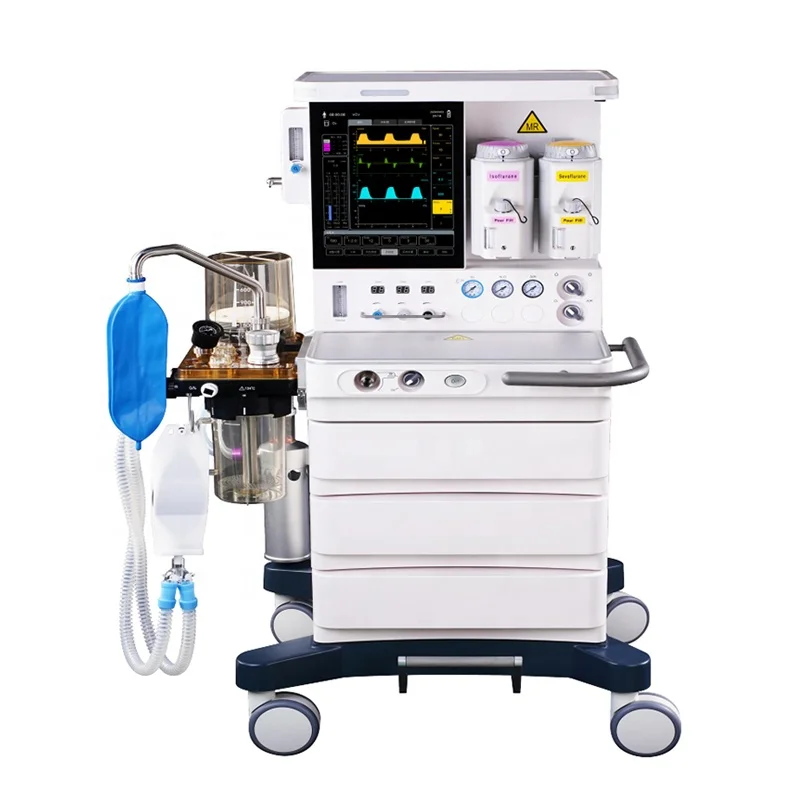 YSENMED YSAV-MRA60 Anesthesia Machine Medical china local Anaesthesia Instruments MRI Room Non-Magnetic anesthesia machine price