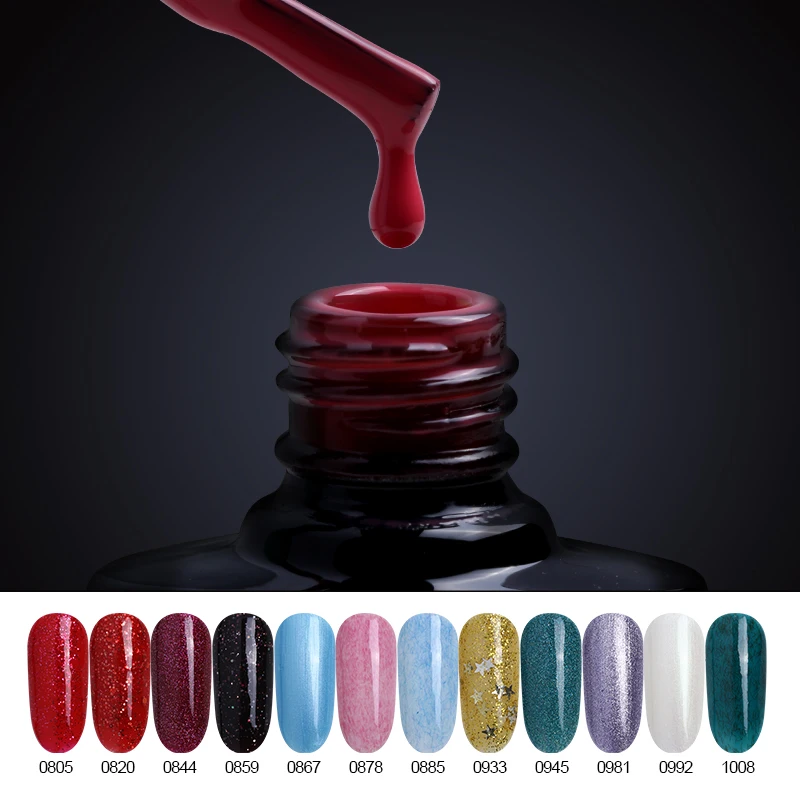 High Quality OEM Private Label Hot Sale Uv Gel polish Long Lasting wholesale nail art gel polish