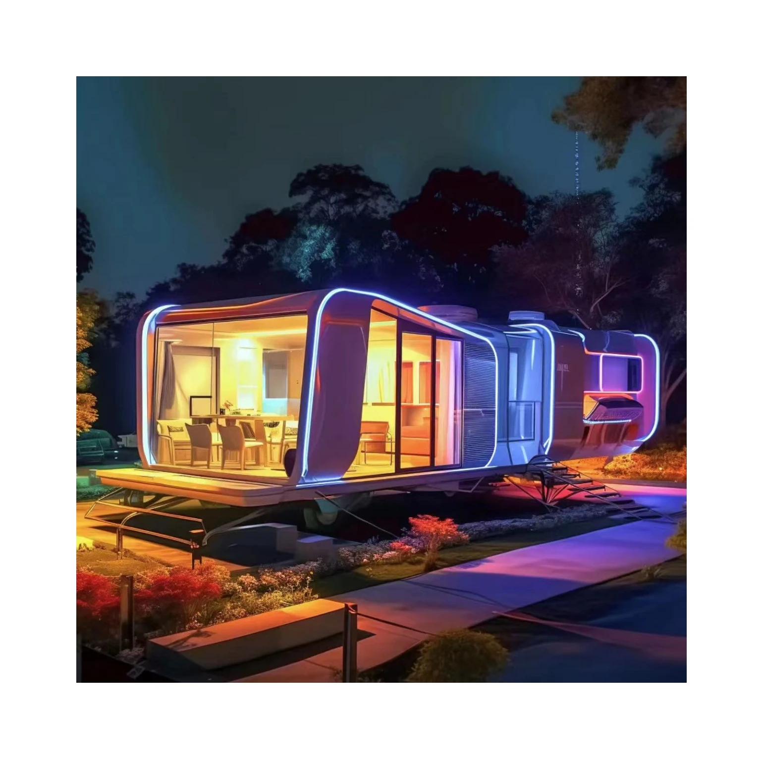 Modern Mobile prefab Homes luxury modular house