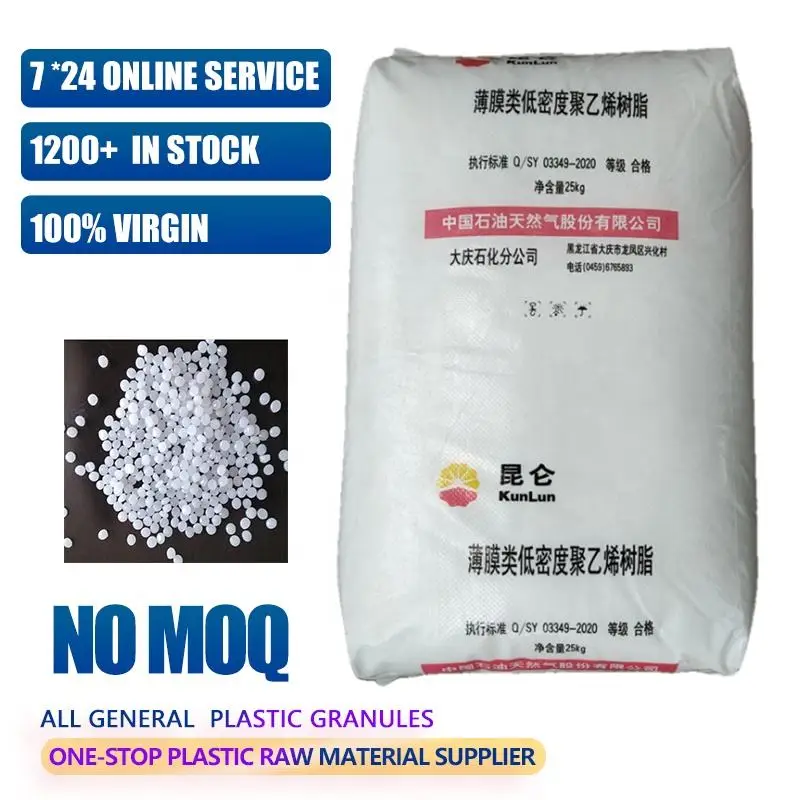Factory Price Free Sample High Density Polyethylene HDPE PE100 Granules Resin Recycled HDPE Granules for HDPE Irrigation Pipe
