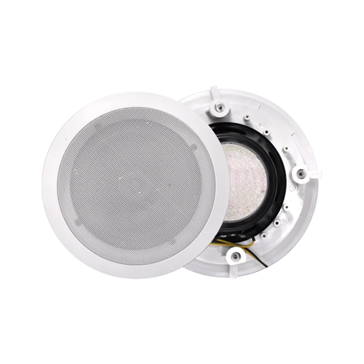 high fidelity public address system coaxial wall ceiling speaker for hospitals commercial supermarket