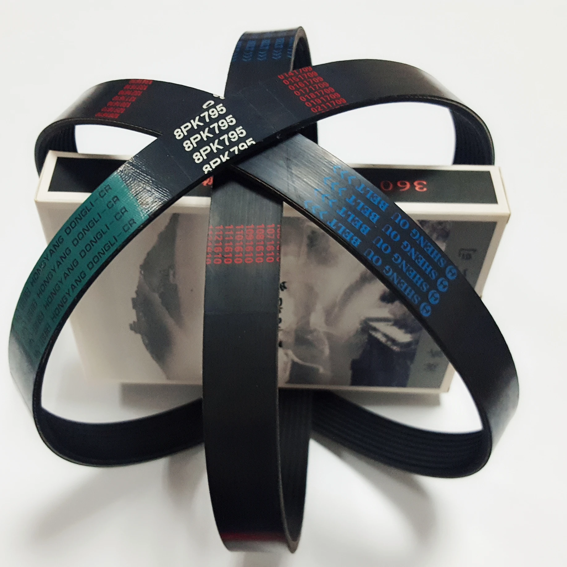 5pk890 Pk belt auto spare parts high quality ribbed drive V-Belt pk belt OEM 99365-80890/90890