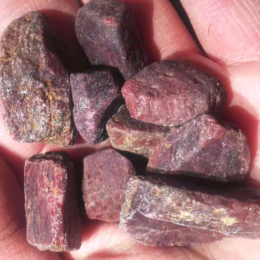 Hot sale natural Burma ruby stone wholesale high quality Burma ruby gemstone for processing jewelry